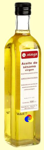 Foto Aceite de Sésamo Ecológico - Mimasa - 500 ml [8436032151724]